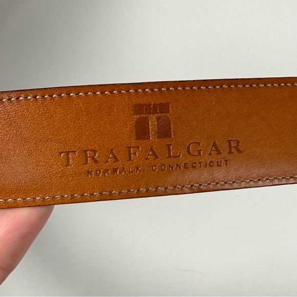 Trafalgar cortina leather belt size 38 - Picture 7 of 9